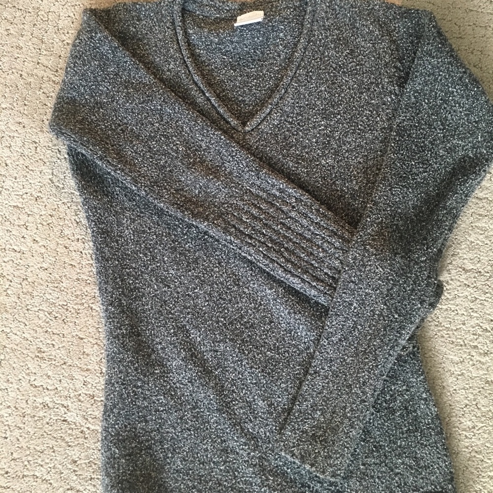 Gray Boucle Columbia Sweater (Waterproof)